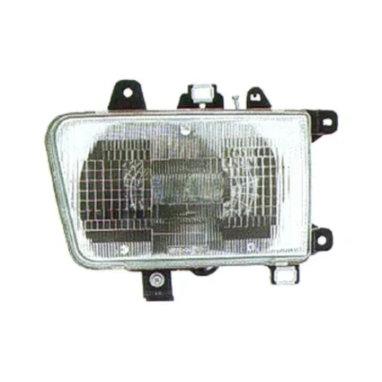 Headlight Assembly Composite Left w/Composite Lamps for Toyota 4Runner 1992–1995