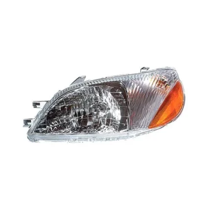 Headlight Assembly Composite Left CAPA for Toyota Echo 2000–2002