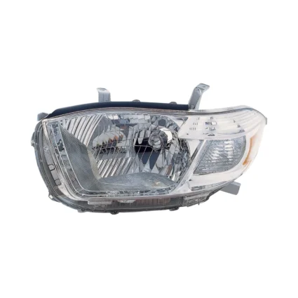 Headlight Assembly Composite Left Japan Built for Toyota Highlander Limited Base 2008–2010
