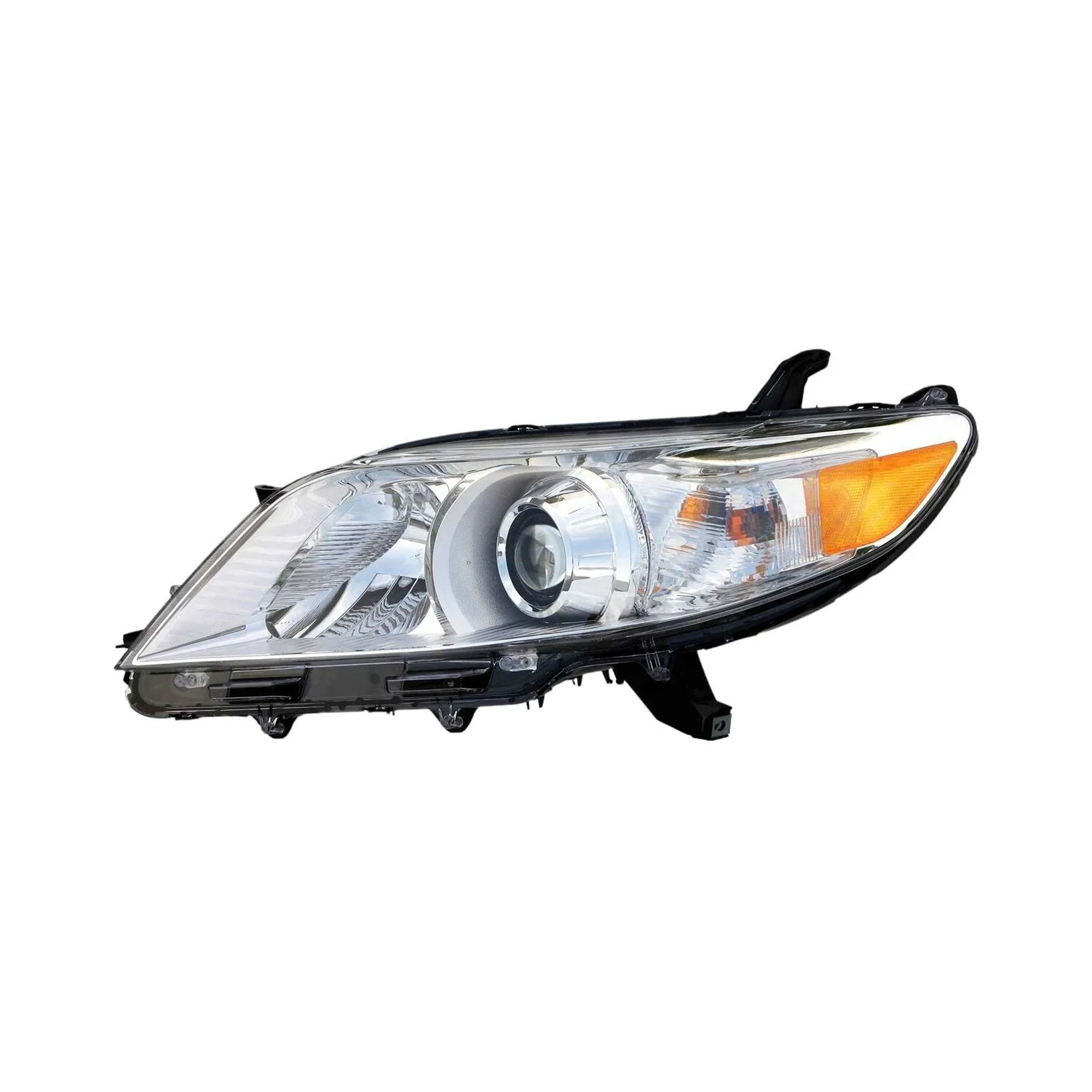 Headlight Assembly Composite Left Halogen w/o LED DRL CAPA for Toyota Sienna Limited Base LE XLE L 2011–2020
