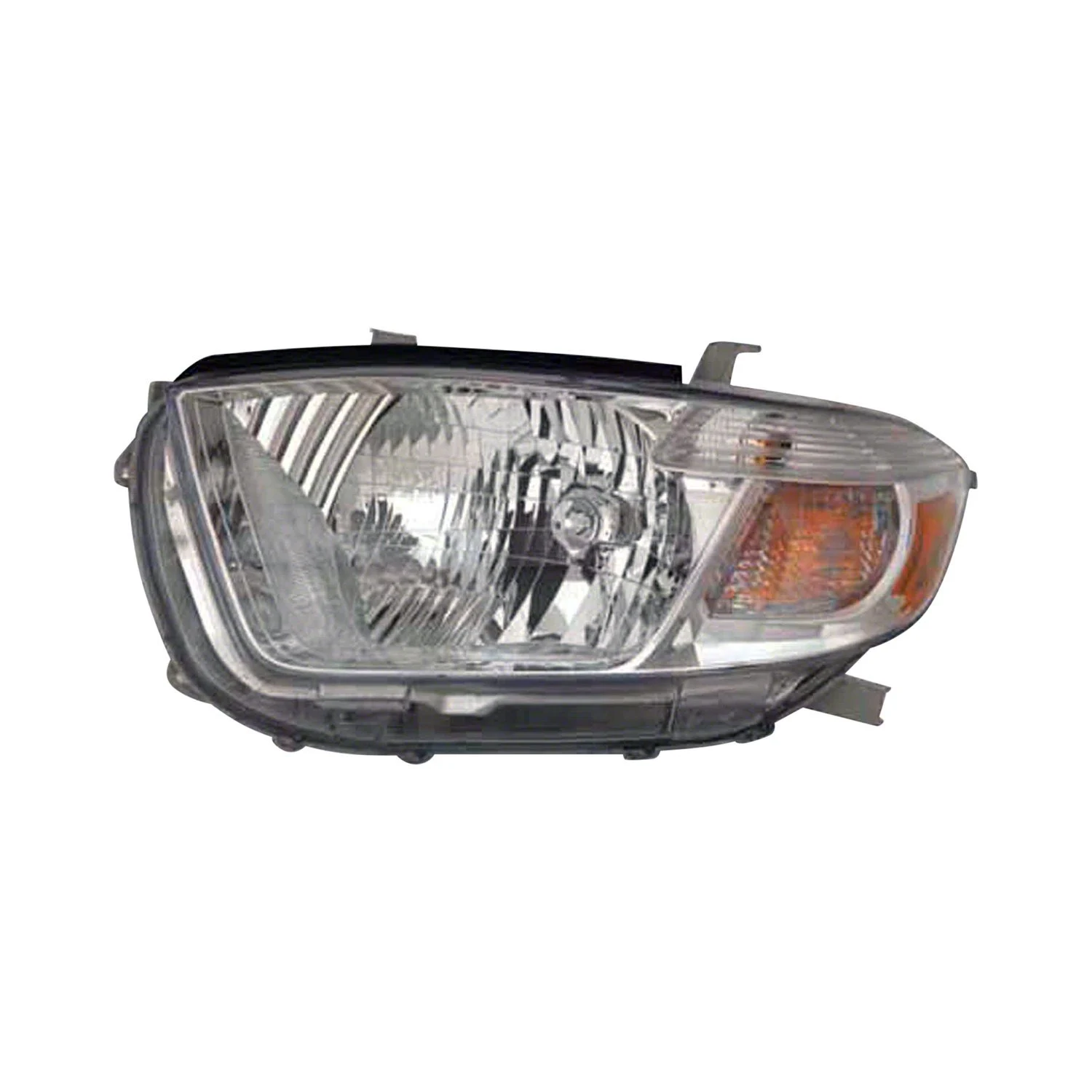 Headlight Assembly Composite Left USA Built CAPA for Toyota Highlander Limited Base SE 2010