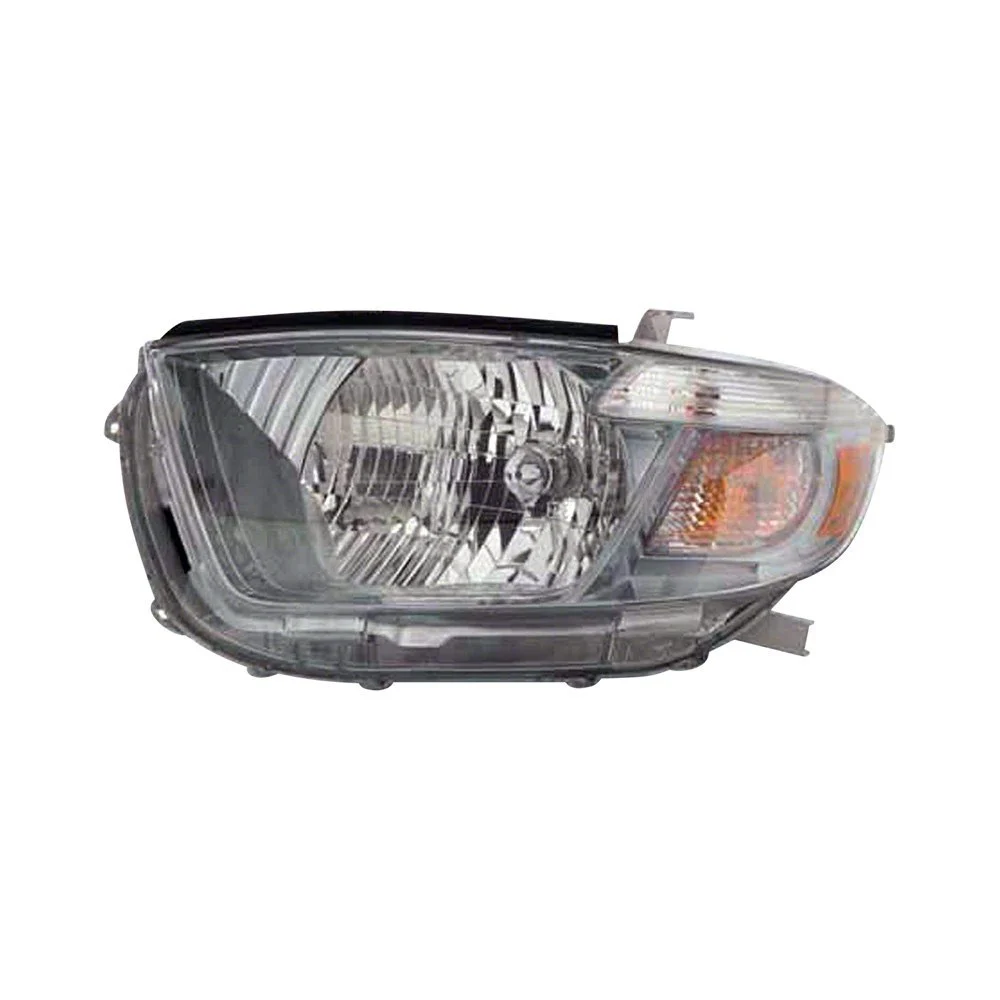 Headlight Assembly Composite Left USA Built for Toyota Highlander Sport Sport Premium 2010