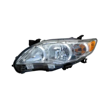 Headlight Assembly Composite Left Canada Built CAPA for Toyota Corolla Base LE CE 2011–2013