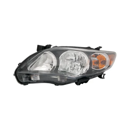 Headlight Assembly Composite Left Canada Built CAPA for Toyota Corolla S XRS 2011–2013