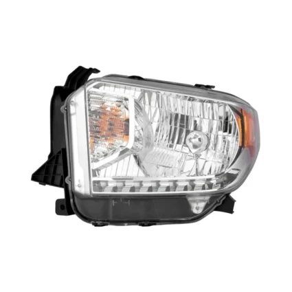 Headlight Assembly Composite Left Halogen w/o Level Adjuster for Toyota Tundra Limited SR SR5 2014–2015