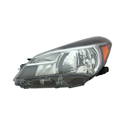 Headlight Assembly Composite Left Multi-Reflector Type for Toyota Yaris 2015–2017