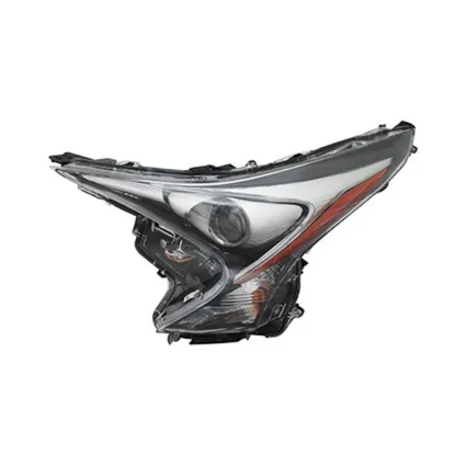 Headlight Assembly Composite Left w/o Fog Lamps CAPA for Toyota Prius Base Two Eco 2016–2018