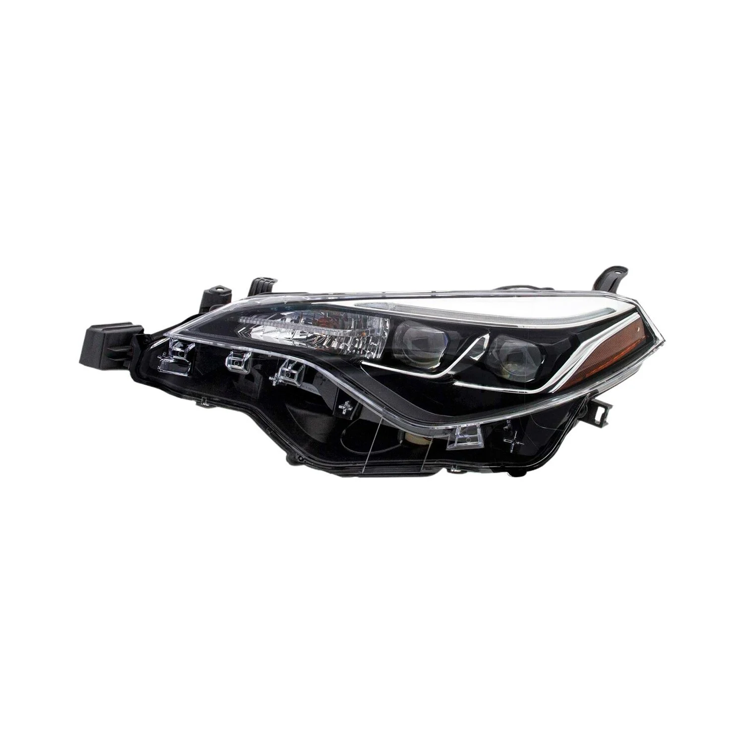 Headlight Assembly Composite Left Multi-LED w/LED Accent for Toyota Corolla XSE SE XLE 2017–2019