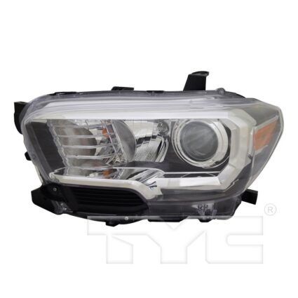 Headlight Assembly Composite Left w/o LED Daytime Running Lamps w/Fog Lamps for Toyota Tacoma 2018