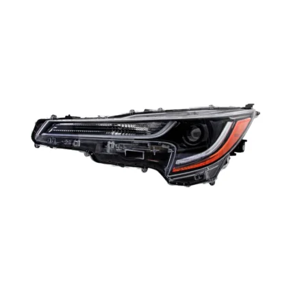 Headlight Assembly Composite Left North America Built CAPA for Toyota Corolla Sedan L LE 2020–2022