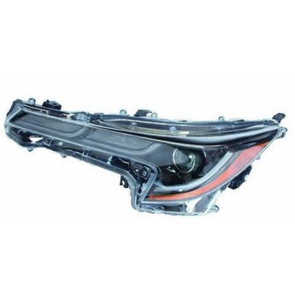 Headlight Assembly Composite Left w/o Apex Edition North America Built CAPA for Toyota Corolla Sedan XSE SE XLE 2020–2022