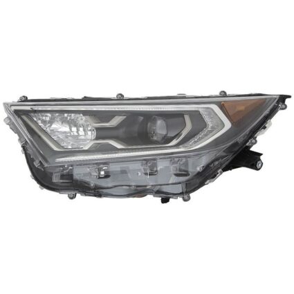 Headlight Assembly Composite Left w/o Adaptive Headlamps CAPA for Toyota RAV4 Prime 2021