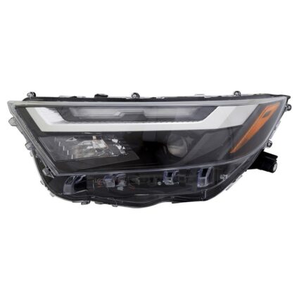 Headlight Assembly Composite Left LED w/Bulb Signal Lamp North America Built for Toyota RAV4 Adventure Trail XLE Premium TRD Off-Road XLE LE Hybrid LE 2022–2024