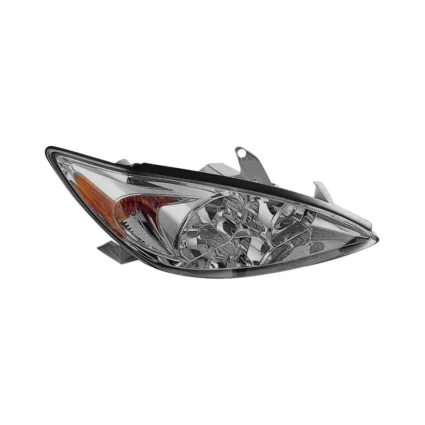 Headlight Assembly Composite Right Chrome for Toyota Camry LE XLE 2002–2004
