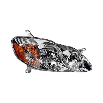 Headlight Assembly Composite Right for Toyota Corolla LE CE 2003–2004