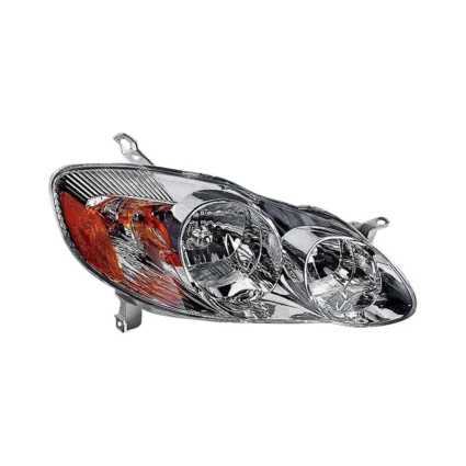 Headlight Assembly Composite Right for Toyota Corolla S 2003–2004