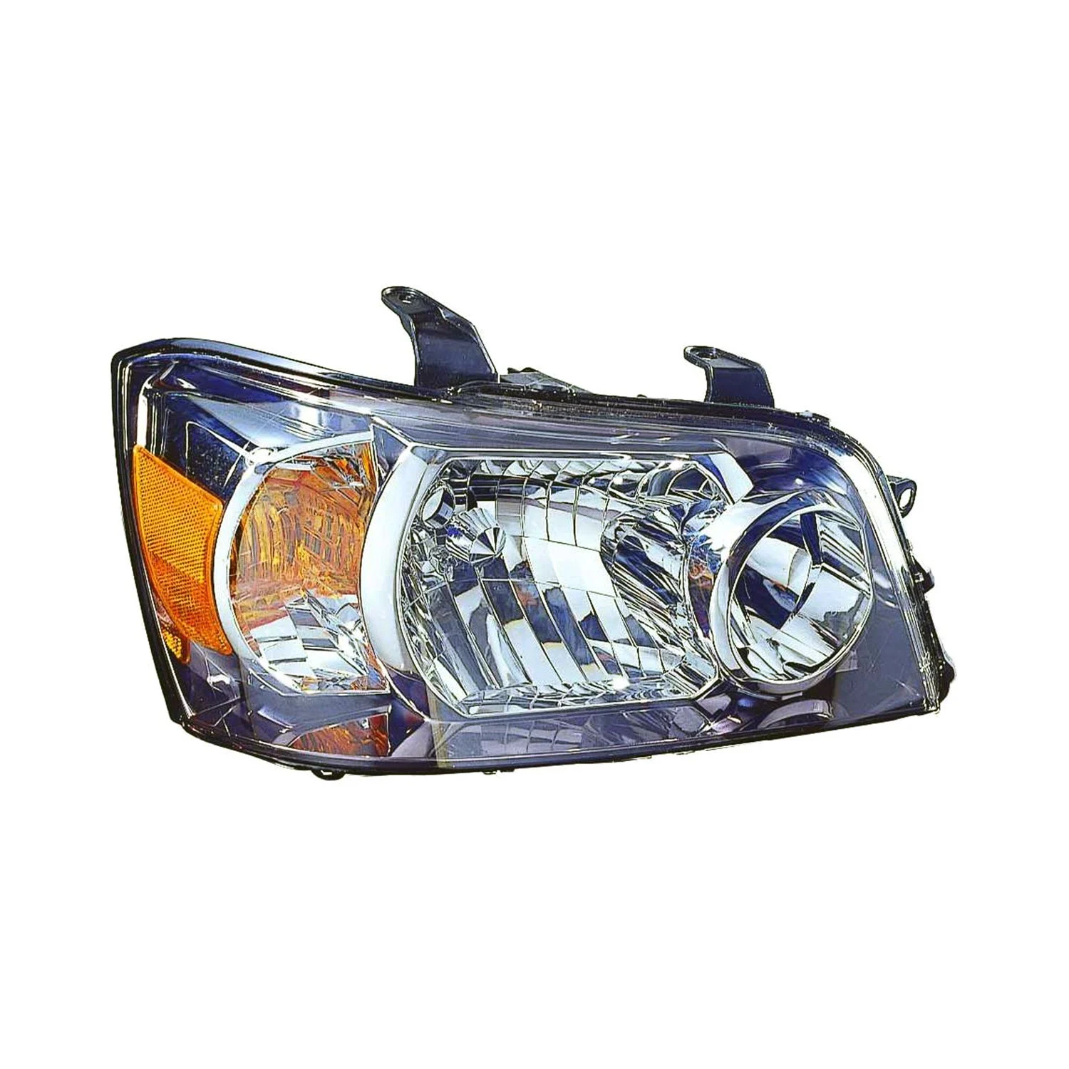 Headlight Assembly Composite Right w/o Bulbs for Toyota Highlander 2004–2006