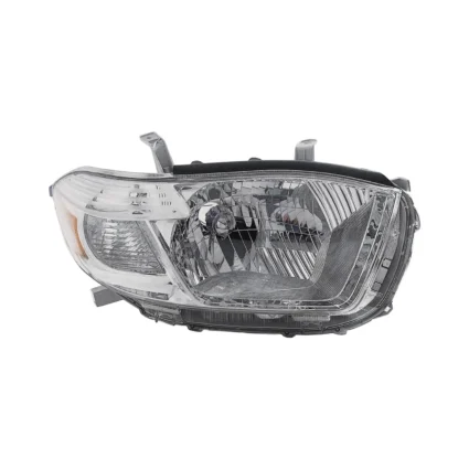 Headlight Assembly Composite Right Japan Built for Toyota Highlander Limited Base 2008–2010