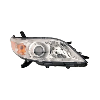 Headlight Assembly Composite Right Halogen w/o LED DRL for Toyota Sienna Limited Base LE XLE L 2011–2020