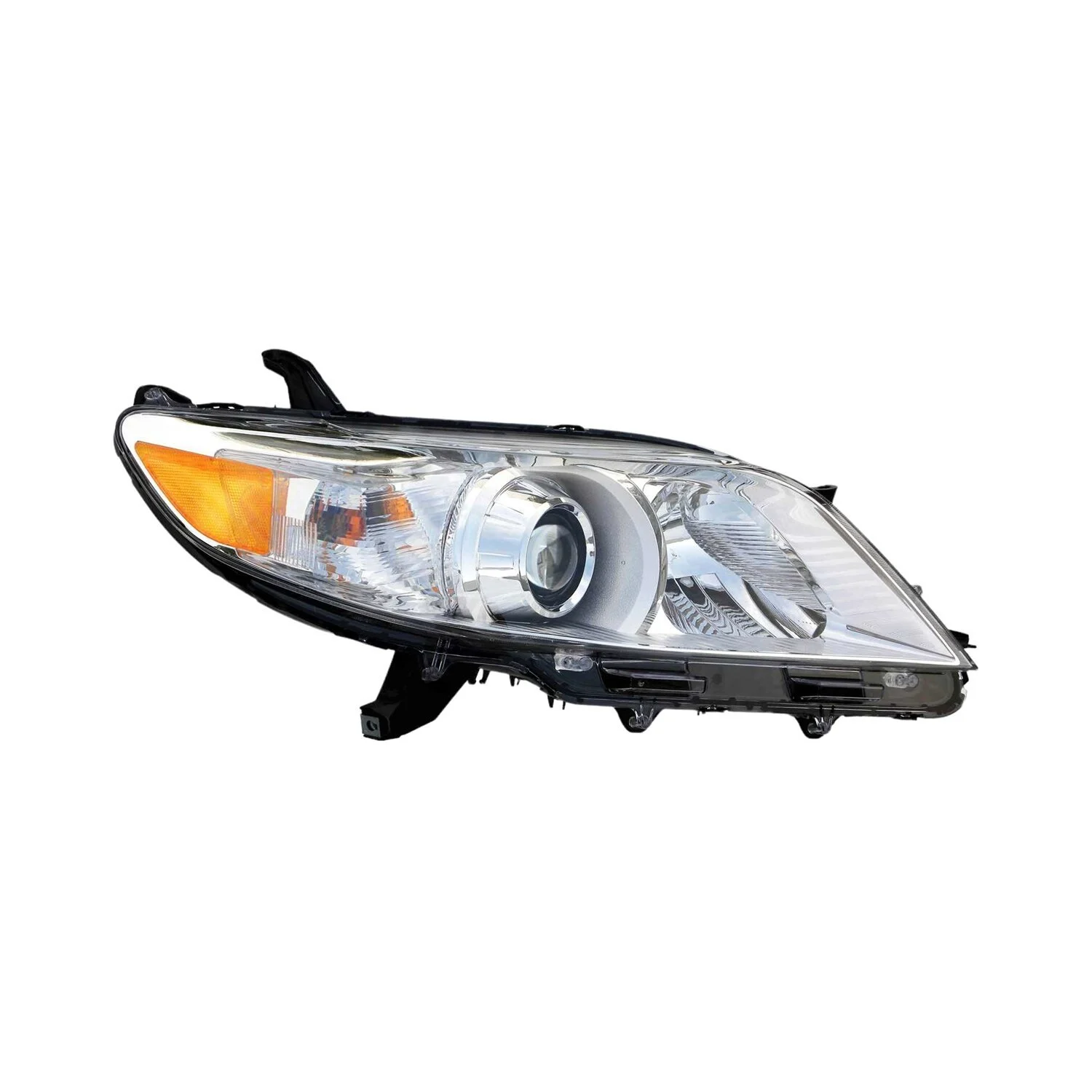 Headlight Assembly Composite Right Halogen w/o LED DRL CAPA for Toyota Sienna Limited Base LE XLE L 2011–2020