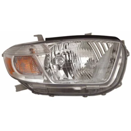 Headlight Assembly Composite Right USA Built CAPA for Toyota Highlander Limited Base SE 2010