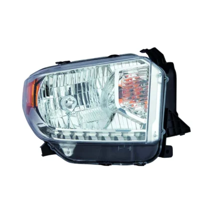Headlight Assembly Composite Right Halogen w/Level Adjuster CAPA for Toyota Tundra Limited SR SR5 2014–2017