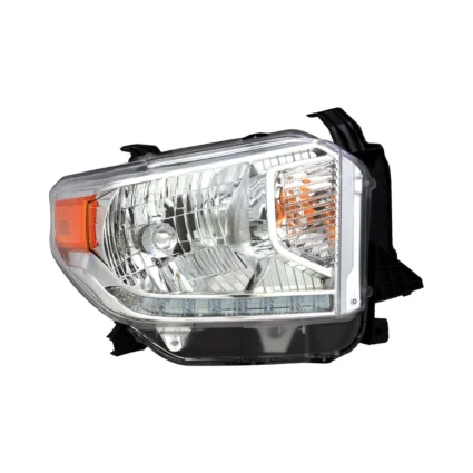 Headlight Assembly Composite Right Halogen LED Daytime Running Lights for Toyota Tundra Platinum 1794 Edition 2014–2017
