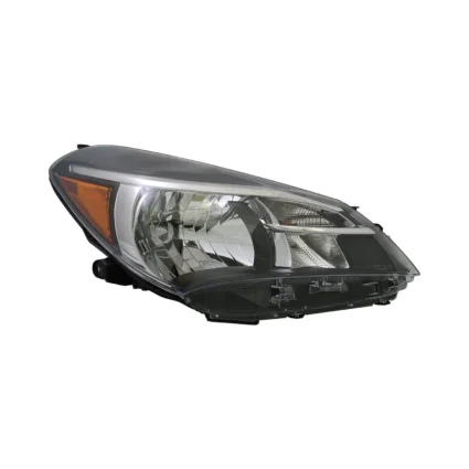 Headlight Assembly Composite Right Multi-Reflector Type for Toyota Yaris 2015–2017
