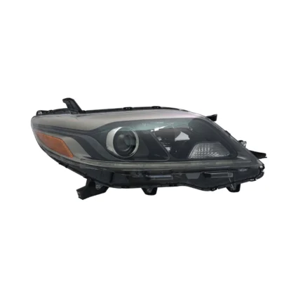 Headlight Assembly Composite Right Halogen w/LED DRL CAPA for Toyota Sienna SE 2015–2019