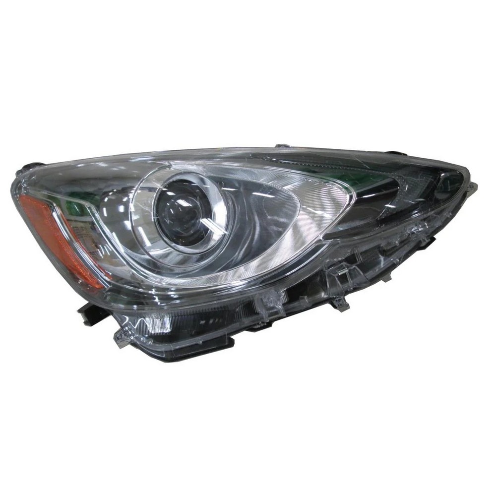 Headlight Assembly Composite Right CAPA for Toyota Prius C 2015–2017