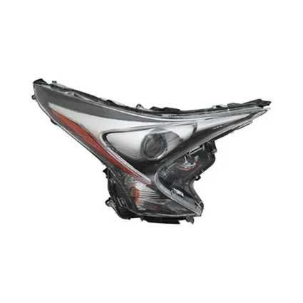 Headlight Assembly Composite Right w/o Fog Lamps for Toyota Prius Base Two Eco 2016–2018