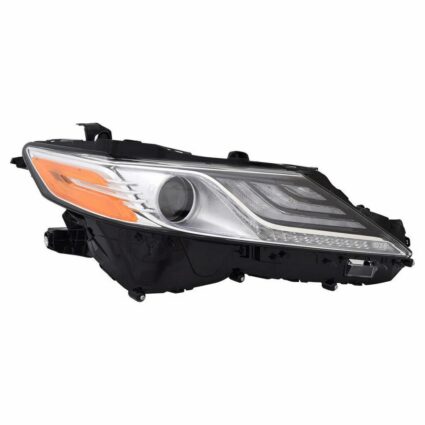 Headlight Assembly Composite Right w/o Adaptive Headlamps CAPA for Toyota Camry XLE Navi XLE Hybrid XLE XSE 2019–2024