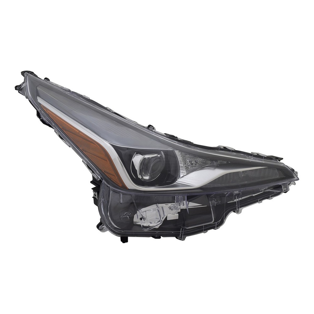 Headlight Assembly Composite Right w/o Adaptive Headlamps w/o Fog Lamps for Toyota Prius 2019–2022