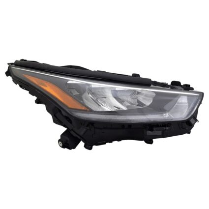 Headlight Assembly Composite Right Reflector Type CAPA for Toyota Highlander L LE XLE 2020