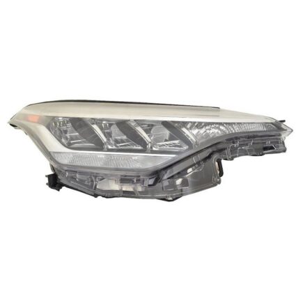 Headlight Assembly Composite Right w/o Adaptive Headlamps Turkey Built for Toyota C-HR 2020–2022