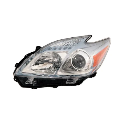 Headlight Lens Housing Left Halogen CAPA for Toyota Prius 2010–2011