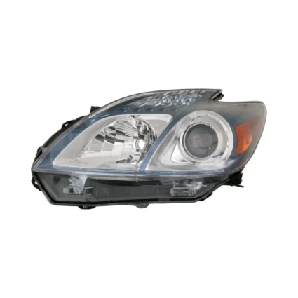 Headlight Lens Housing Left CAPA for Toyota Prius Plug-In 2012–2015