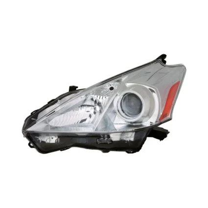 Headlight Lens Housing Left Halogen CAPA for Toyota Prius V 2012–2014
