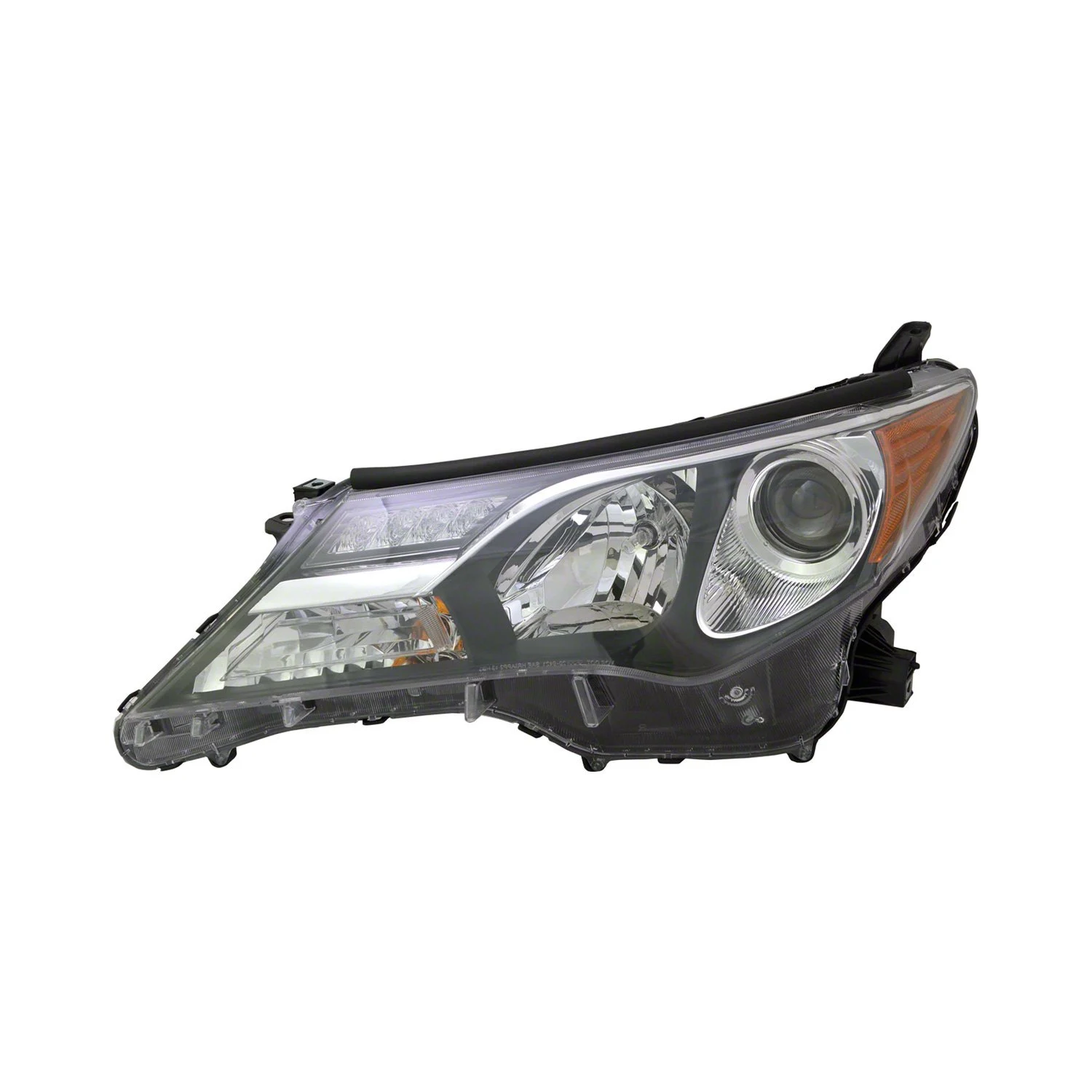 Headlight Lens Housing Left for Toyota RAV4 2013–2015