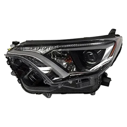Headlight Lens Housing Left Halogen Japan Built CAPA for Toyota RAV4 2016–2018