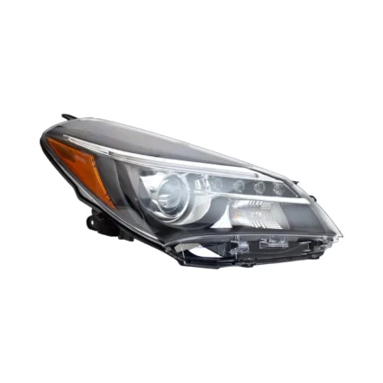 Headlight Lens Housing Right Projector Type w/LED DRL for Toyota Yaris 2015–2017