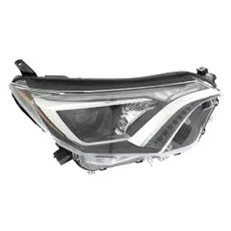 Headlight Lens Housing Right Halogen Japan Built CAPA for Toyota RAV4 2016–2018