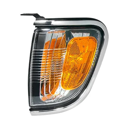 Parking Light Assembly Left Park/Marker Combo w/Chrome Bezel for Toyota Tacoma 2001–2004