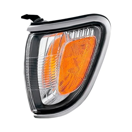 Parking Light Assembly Left Park/Marker Combo w/Lunar Mist Silver Pearl Bezel (paint Code 1C8) for Toyota Tacoma 2001–2004