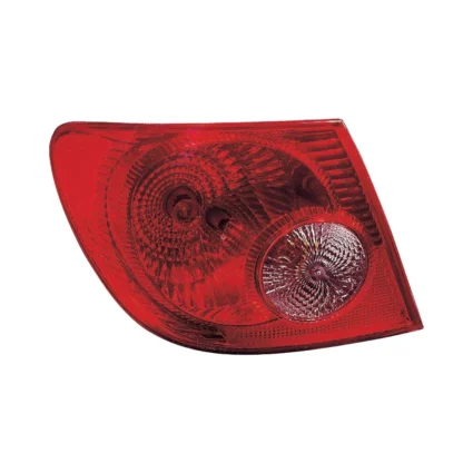 Tail Light Assembly Left CAPA for Toyota Corolla 2005–2008