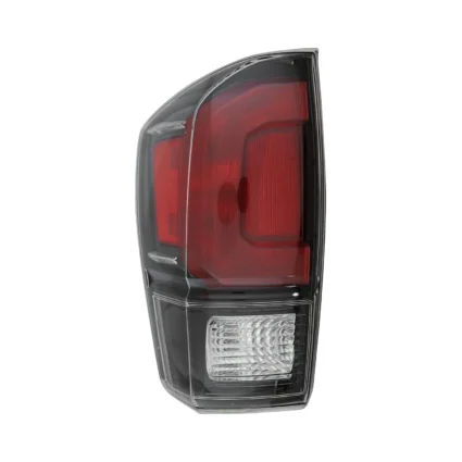 Tail Light Assembly Left w/Black Bezel for Toyota Tacoma 2017–2019