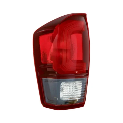 Tail Light Assembly Left w/o Black Bezel for Toyota Tacoma TRD Sport SR TRD Off-Road SR5 Base 2018–2023