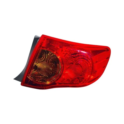 Tail Light Assembly Right Canada Built CAPA for Toyota Corolla 2009–2010