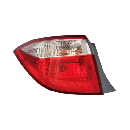 Tail Light Assembly Left Outer for Toyota Corolla 2014–2016