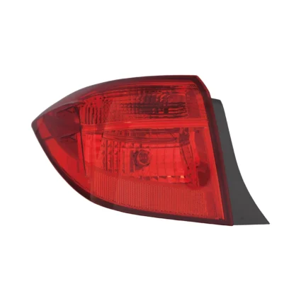 Tail Light Assembly Left Outer LED CAPA for Toyota Corolla XSE SE XLE 2017–2019